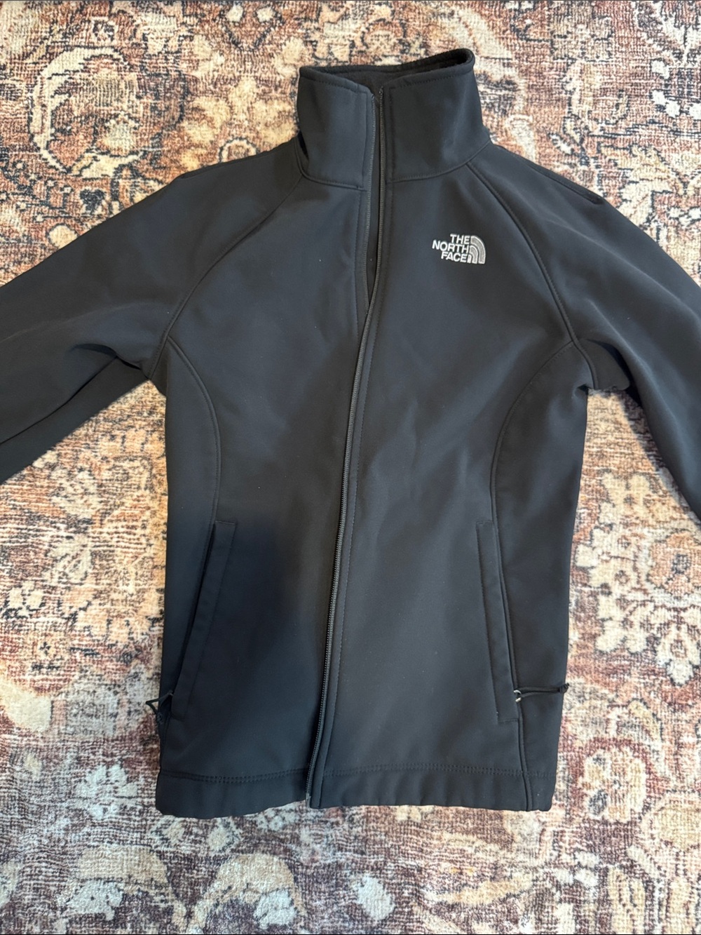 The North Face Black Softshell Zip Jacket